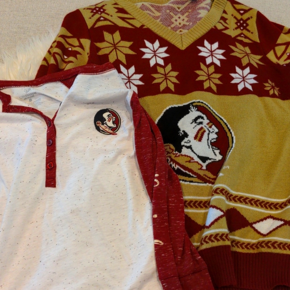 2 FSU shirts